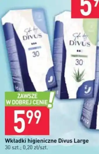 Stokrotka Wkładki higieniczne Divus Large 30 szt. oferta