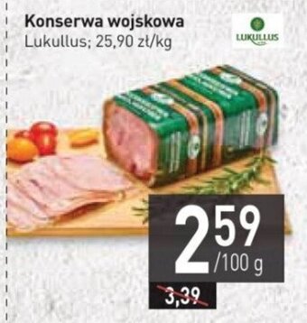 Stokrotka Konserwa wojskowa Lukullus 100g oferta