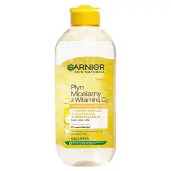 Jaśmin Garnier skin naturals płyn micelarny z witaminą cg 400 ml oferta