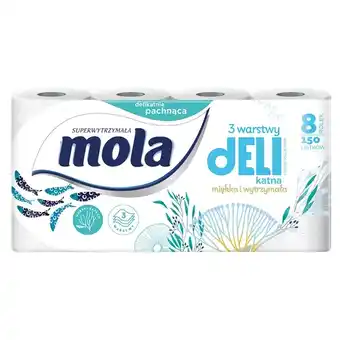 Społem Mola papier toaletowy morski zapach 8 rolek oferta