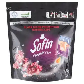 Drogerie Polskie Sofin complete care black color protection kapsułki do prania 576 g (24 prania) oferta