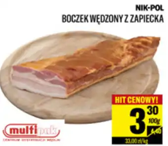 Boczek wędzony nik-pol