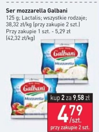 Stokrotka Ser mozzarella Galbani 125 g oferta