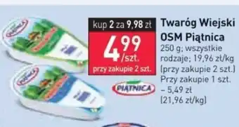 Stokrotka Twaróg Wiejski OSM Piątnica 250 g oferta