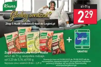 Stokrotka Zupa błyskawiczna Knorr Nudle 61-71g oferta