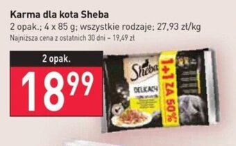 Stokrotka Karma dla kota Sheba 4x85g oferta