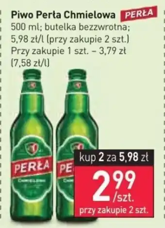 Stokrotka !Piwo Perła Chmielowa PERŁA 500 ml oferta