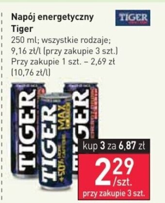Stokrotka Napój energetyczny Tiger 250ml oferta