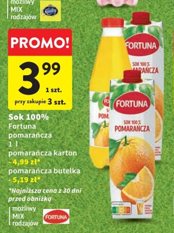 Intermarche Sok 100% 1 l oferta