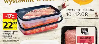 Intermarche Kubełek na grilla w marynacie klasycznej 1 kg oferta