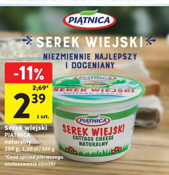 Intermarche Serek wiejski 200 g oferta