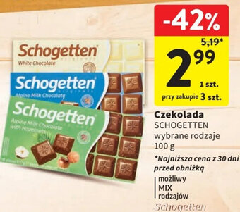 Intermarche Czekolada 100 g oferta