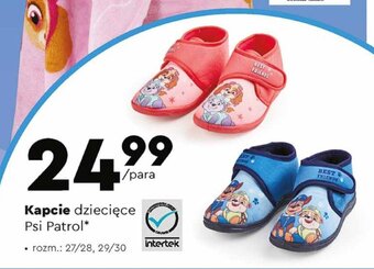 Biedronka Kapcie dziecięce Psi Patrol oferta