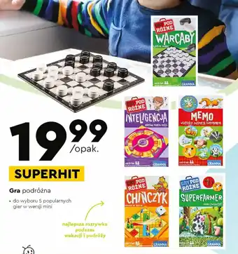 Biedronka Gra podróżna oferta