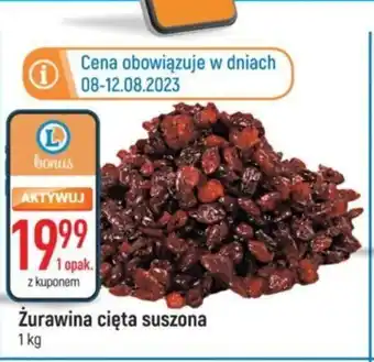E.Leclerc Żurawina cięta suszona 1 kg oferta