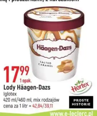 E.Leclerc Lody Häagen-Dazs 420 ml oferta