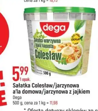 E.Leclerc Sałatka Colesław/jarzynowa a'la domowa/jarzynowa z jajkiem 500 g oferta