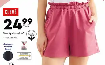 Biedronka Szorty damskie oferta