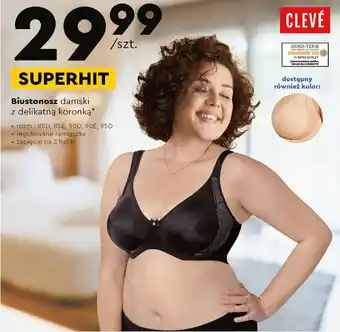 Biedronka Biustonosz damski z delikatną koronką oferta