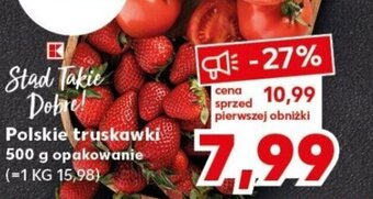 Kaufland Polskie truskawki 500 g oferta