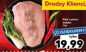 Kaufland Filet z piersi indyka 1 kg oferta