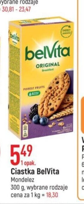 E.Leclerc Ciastka BelVita 300 g oferta
