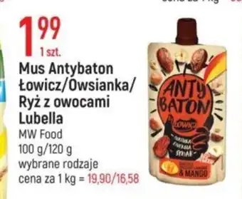 E.Leclerc Mus Antybaton Łowicz/Owsianka/ANTY Ryż z owocami Lubella 100 g/120 g oferta
