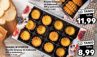 KRAINA WYPIEKÓW Kruche korpusy do babeczek 200 g