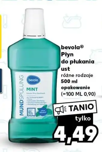 Kaufland bevola Płyn do płukania ust 500ml oferta