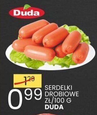 Wafelek SERDELKI DROBIOWE 100 G DUDA oferta