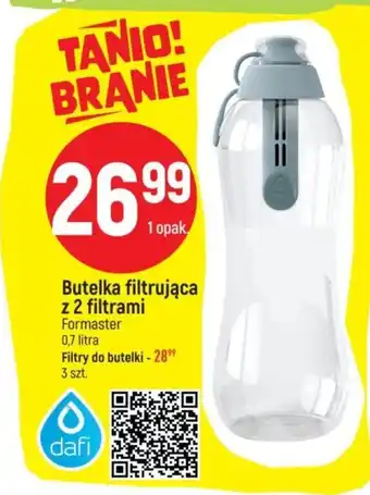 Butelka filtrująca z 2 filtrami