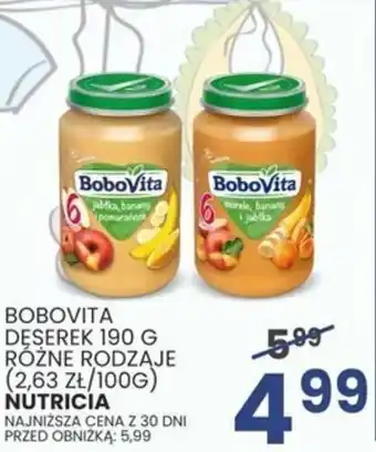 Wafelek BOBOVITA DESEREK 190 G RÓŻNE RODZAJE NUTRICIA oferta