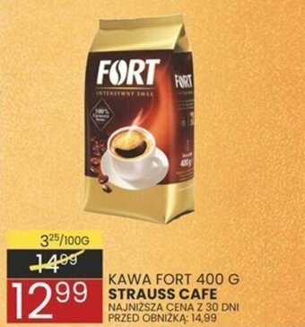 Wafelek KAWA FORT 400 G STRAUSS CAFE oferta