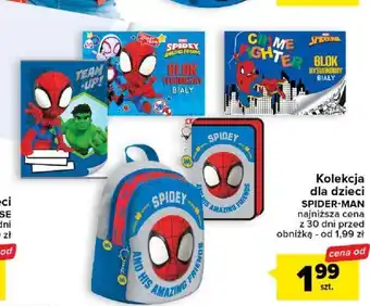 Carrefour Kolekcja dla dzieci SPIDER-MAN szt. oferta