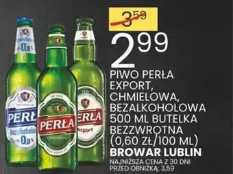 PIWO PERŁA EXPORT, CHMIELOWA, BEZALKOHOLOWA 500 ML BROWAR LUBLIN