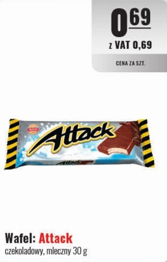Eurocash Wafel Attack 30 g oferta