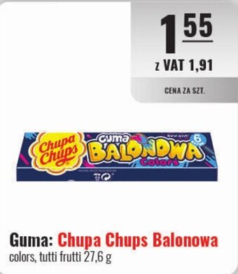 Eurocash Guma Chupa Chups Balonowa 27,6 g oferta