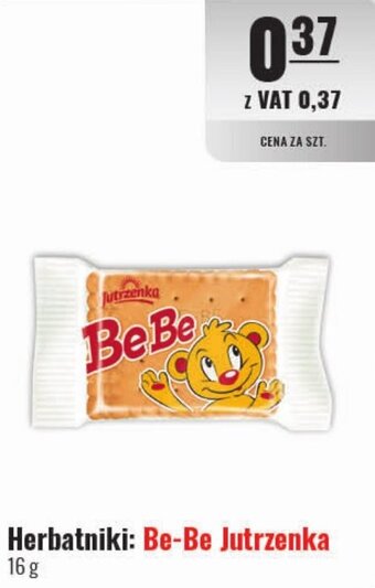 Eurocash Herbatniki Be-Be Jutrzenka 16g oferta