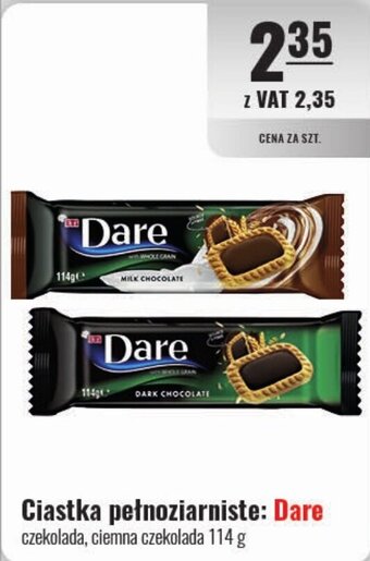 Eurocash Ciastka pełnoziarniste Dare 114 g oferta