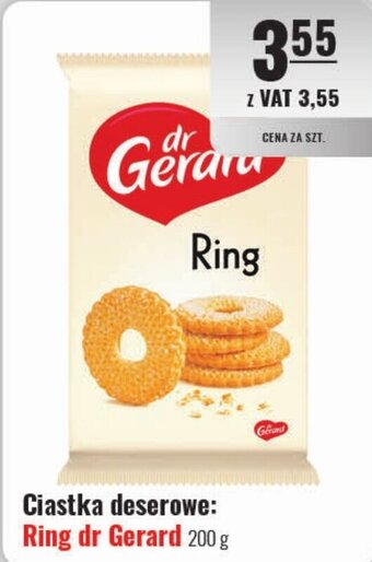 Eurocash Ciastka deserowe Ring dr Gerard 200 g oferta