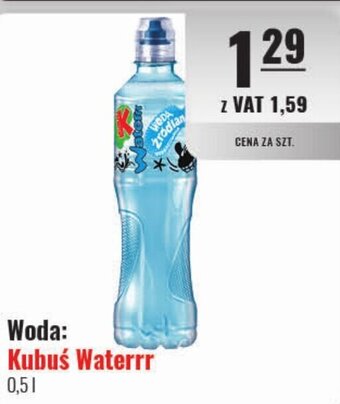 Eurocash Woda Kubuś Waterrr 0,5l oferta