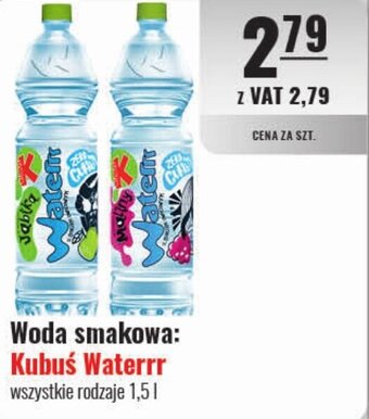 Eurocash Woda smakowa Kubuś Waterrr 1,5l oferta