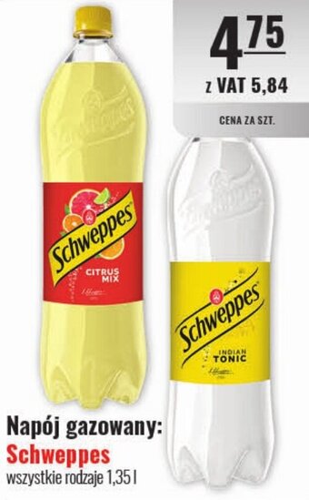 Eurocash Napój gazowany Schweppes 1,35l oferta