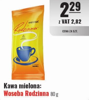 Eurocash Kawa mielona Woseba Rodzinna 80 g oferta