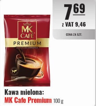 Eurocash Kawa mielona MK Cafe Premium 100 g oferta