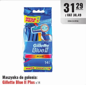 Eurocash Maszynka do golenia Gillette Blue II Plus x 14 oferta