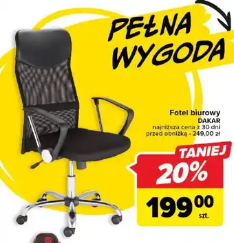 Carrefour Fotel biurowy DAKAR szt. oferta