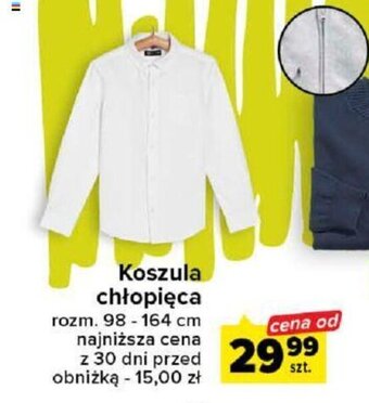 Carrefour Koszula chłopięca oferta
