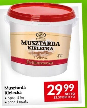 Makro Musztarda Kielecka 5kg oferta