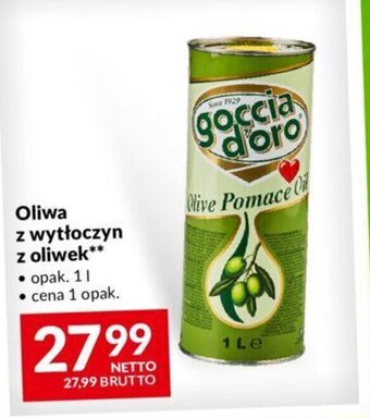 Makro Oliwa z wytłoczyn z oliwek 1l oferta